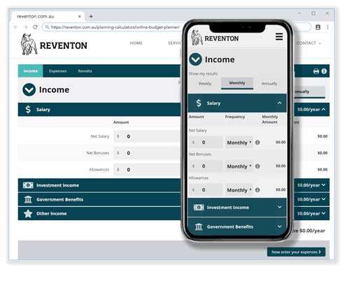 reventon-online-budget-planner